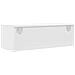 Mobili TV a Parete 2pz Bianchi 80x31x25,5 cm Legno Multistrato - Foto miniatura 9