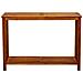 Tavolo Consolle Da Giardino 110x40x75cm Legno Massello Acacia - Foto miniatura 1