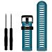 Bracciale Per Garmin Fenix 3 Hr / 6x Gps / 5x Sapphire /descent Mk1 Blue - Foto miniatura 1