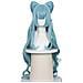 Parrucca Cosplay Azzurro Cielo - Fibra Ad Alta Temperatura, Regolabile, Stile Anime - Foto miniatura 1