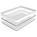 1050990000WS parte e accessorio per frigoriferi /congelatori Cassetto Trasparente, Bianco - Foto miniatura 1