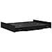 Struttura letto con contenitore Rovere nero 160 x 200 cm - Foto miniatura 1