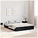 Struttura letto con contenitore Rovere nero 160 x 200 cm - Foto miniatura 2