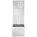 Vaso da Giardino con Pannello Decorativo Argento 50 x 140 cm - Foto miniatura 1
