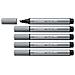 Pen 68 MAX - Pennarello Premium a tratto doppio (1 + 5 mm) - Confezione da 5 - Grigio Freddo Medio - Foto miniatura 1