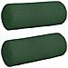 Cuscini a rullo 2 pcs Verde Scuro Ø 15 x 40 cm Tessuto in Cords - Foto miniatura 1