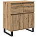 Credenza con cassetto Rovere artigianale 60 x 35 x 70 cm - Foto miniatura 1