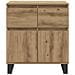 Credenza con cassetto Rovere artigianale 60 x 35 x 70 cm - Foto miniatura 6