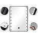 Specchio Da Trucco Led Con Supporto - Tocco Dimmerabile, 3 Modalità Di Illuminazione, 255x185mm Black - Foto miniatura 2