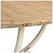 Tavolo In Legno E Metallo Finitura Invecchiata 79,5x79,5x80 - Foto miniatura 6