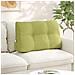 Cuscino per Schiena Verde chiaro 80 x 24 x 50 cm Tessuto - Foto miniatura 2