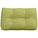 Cuscino per Schiena Verde chiaro 80 x 24 x 50 cm Tessuto - Foto miniatura 6