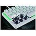 RZ03-04990100-R3M1 tastiera Gaming USB QWERTY Inglese britannico Bianco - Foto miniatura 6