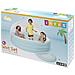 Float Lounge da Piscina con Tenda Azzurro Chiaro e Bianco - Foto miniatura 3