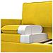 Divano Giallo 76 x 81 x 87,5 cm Velluto - Foto miniatura 7