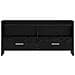 Mobile TV 100 x 33 x 47 cm Rovere Nero Legno ingegnerizzato - Foto miniatura 4