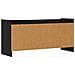 Mobile TV 100 x 33 x 47 cm Rovere Nero Legno ingegnerizzato - Foto miniatura 5