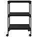 Supporto per Stampante Rovere Nero 50 x 41 x 75 cm - Foto miniatura 6