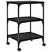 Supporto per Stampante Rovere Nero 50 x 41 x 75 cm - Foto miniatura 8