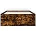 Telaio del letto con storage Rovere Fumo Legno ingegnerizzato - Foto miniatura 4