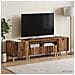 Mobile TV LED a 5 pezzi Legno antico Legno ingegnerizzato - Foto miniatura 7