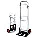Carrello alluminio richiudibile ruote gomma max 90 Kg cm 39X39XH. 110 - Foto miniatura 1