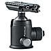 Testa a Sfera con Attacco Rapido Altezza Max 114 mm Nero 40264-EU - Foto miniatura 2