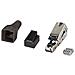 IWP-8P8C-CAT6AS - Plug Modulare RJ45 Cat. 6A Schermato Toolless - Foto miniatura 4