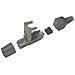 IWP-8P8C-CAT6AS - Plug Modulare RJ45 Cat. 6A Schermato Toolless - Foto miniatura 2