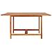 Tavolo Da Giardino 150x150x76 Cm In Legno Massello Di Teak - Foto miniatura 5