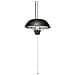 Riscaldatore Patio Da Soffitto Ka-5273 1500 W Alogeno Nero - Foto miniatura 1