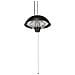 Riscaldatore Patio Da Soffitto Ka-5273 1500 W Alogeno Nero - Foto miniatura 3