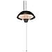 Riscaldatore Patio Da Soffitto Ka-5273 1500 W Alogeno Nero - Foto miniatura 4