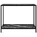 Tavolo Consolle Nero 100x35x75 cm in Vetro Temperato - Foto miniatura 2