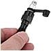M10x1.0mm Moto Pompa Freno Pinza Vite Di Spurgo Con I Capezzoli Dado Raccordo E Dust Cap (nero)  - Foto miniatura 3