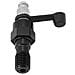 M10x1.0mm Moto Pompa Freno Pinza Vite Di Spurgo Con I Capezzoli Dado Raccordo E Dust Cap (nero)  - Foto miniatura 4
