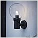 Applique Da Esterno 1 Luce Nero Ip44, E27 - Foto miniatura 4