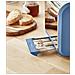 St14610bluneu Tostapane Con Fessura Larga 2 Fette Design Moderne Nordic 900w Blu - Foto miniatura 3
