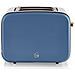St14610bluneu Tostapane Con Fessura Larga 2 Fette Design Moderne Nordic 900w Blu - Foto miniatura 7