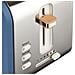 St14610bluneu Tostapane Con Fessura Larga 2 Fette Design Moderne Nordic 900w Blu - Foto miniatura 8