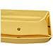 Lavandino 71x38x13,5 Cm In Ceramica Oro - Foto miniatura 9