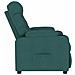 Poltrona Massaggiante Verde Scuro in Tessuto - Foto miniatura 3