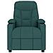 Poltrona Massaggiante Verde Scuro in Tessuto - Foto miniatura 5