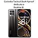 Custodia Originale Book Xproof Flip Case Per Realme 8i Mud Brown - Foto miniatura 2