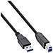 USB 3.2 Gen. 1 7 porte Hub Custodia in alluminio con alimentatore, nero - Foto miniatura 7