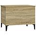 Tavolino Salotto Rovere Sonoma 60x44,5x45 Cm Legno Multistrato - Foto miniatura 2