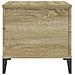 Tavolino Salotto Rovere Sonoma 60x44,5x45 Cm Legno Multistrato - Foto miniatura 3