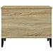 Tavolino Salotto Rovere Sonoma 60x44,5x45 Cm Legno Multistrato - Foto miniatura 7