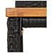 Set Bar Giardino 5 Pz Nero Polyrattan E Legno Massello Acacia - Foto miniatura 2