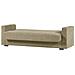 Divano Letto Pinto, Divano Letto Contenitore Lineare A 3 Posti, Sofà Da Soggiorno In Tessuto Imbottito Con Apertura Click-clack, 212x80h87 Cm, Blu - Foto miniatura 3